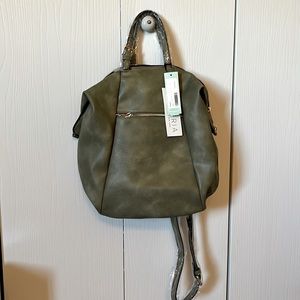 Vegan convertible backpack NWT